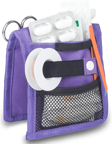 Vista 3 de KEEN'S Organizador de enfermeras Elite Keens Organizador de enfermeria para bata o pijama morado Elite Bags (morado)