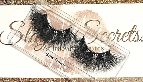 Vista 2 de Superior Slay Collection, dramáticas, esponjosas, pestañas de 0.984 in, pestañas de visón 5D, pestañas de ojos de boda, pestañas de regalo