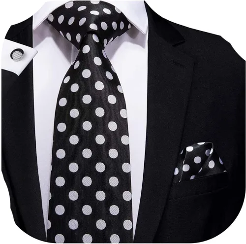Vista 139 de Hi-Tie Corbatas de seda para hombre, diseño de cachemira a rayas, con bolsillo, gemelos cuadrados, conjunto formal de negocios