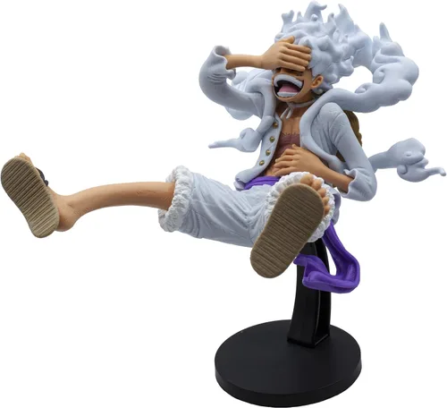 Vista 2 de Banpresto - One Piece - El Monkey D. Luffy (Gear 5), Figura King of Artist de Bandai Spirits
