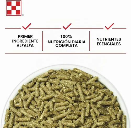 Vista 6 de Purina Pellets completos de comida para conejos, 25 lb
