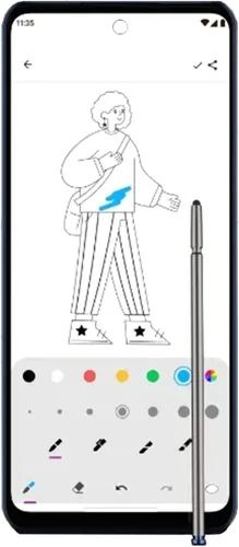Vista 6 de Paquete de 2 bolígrafos de repuesto para Moto G Stylus 5G 2022 para Motorola Moto G Stylus 5G 2022 XT2215-1, XT2215-4, Stylus Pen S Pen