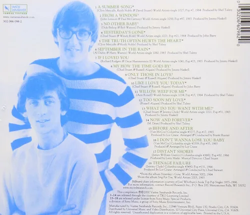 Vista 2 de The Very Best of Chad & Jeremy
