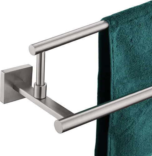 Vista 17 de Toallero de mano KOKOSIRI de 16 pulgadas, toallero de baño para estante de gabinete de baño, barras de toallas, acero inoxidable cepillado dorado