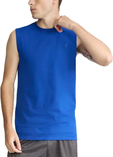 Vista 8 de Champion Camiseta sin mangas para hombre, camiseta muscular clásica con gráfico, camiseta sin mangas para hombre (Regular o Grande y Alto)