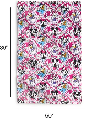 Vista 3 de Vera Bradley Manta de forro polar para mujer, manta de felpa suave para sofá, dormitorio y decoración del hogar