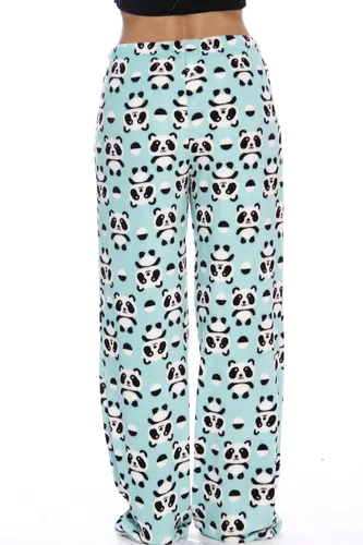 Vista 3 de Just Love Womens Cute Character Print Plush Pajama Pants