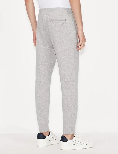 Vista 4 de Armani Exchange Jogger con cordón y bolsillos con cremallera para hombre Bc06 jaspeado