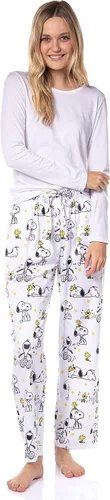 Vista 2 de Peanuts Woodstock Snoopy Friends - Pantalones de pijama para mujer