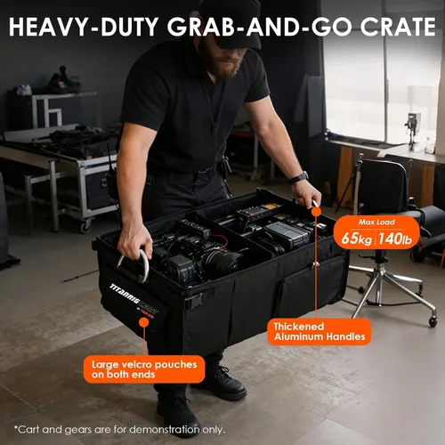 Vista 6 de TARION Video Producción Carro Accesorios Caja Plegable Titanrig Organizador
