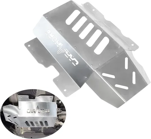 Vista 3 de Protector de convertidor catalítico de aluminio compatible con Mitsubishi Outlander Sport 2015 2016 2017 2018 2019 2020 2021 2022 – Catalizador