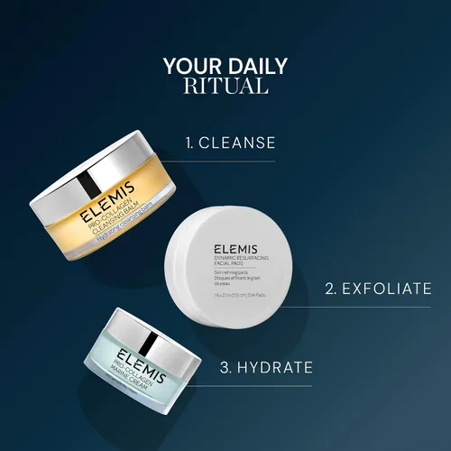 Vista 7 de ELEMIS Almohadillas Faciales de Renovación Dinámica, Almohadillas Faciales Exfoliantes de Tratamiento con Textura Suave