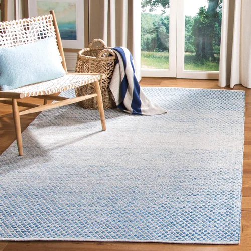 Vista 6 de SAFAVIEH Montauk Collection - Alfombra decorativa de 2 pies 3 pulgadas x 5 pies, color beige y marfil, algodón hecho a mano, ideal para zonas