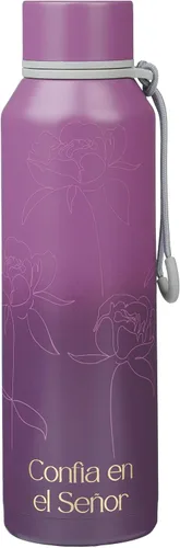 Vista 10 de Christian Art Gifts Botella de agua aislada de acero inoxidable de doble pared sellada al vacío para mujeres: Be Still & Know, Salmo 46:10
