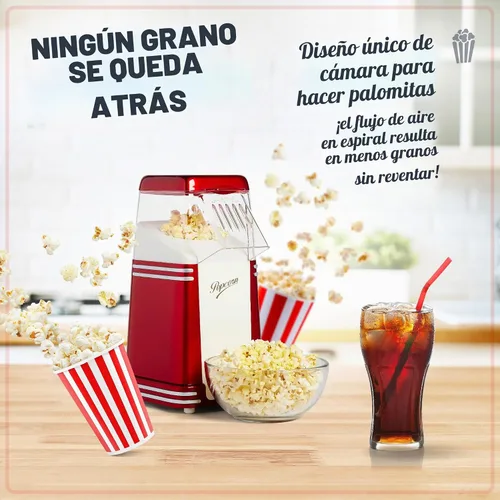 Vista 2 de Nostalgia RHP310 Máquina para hacer palomitas de maíz de 8 tazas