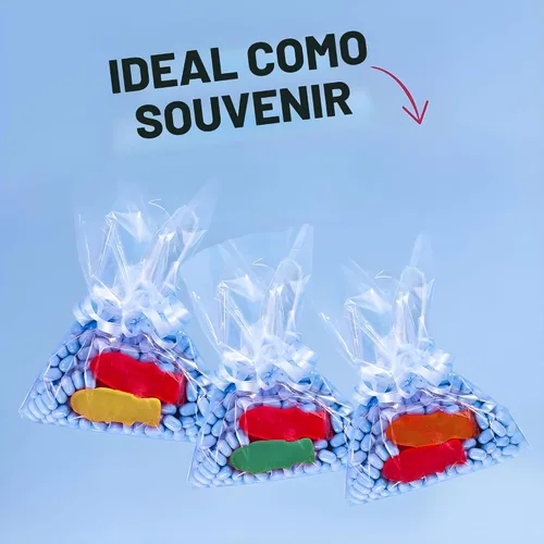 Vista 9 de SWEDISH FISH Surtido de dulces suaves y masticables, caramelos a granel, 5 libras