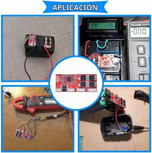 Vista 7 de 2PCS 4S 30A 14.4V 14.8V 16.8V Tablero de protección de batería de litio 18650 Módulo de cargador Tablero de protección para batería de litio