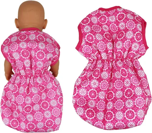 Vista 5 de DC-BEAUTIFUL Juego de 3 accesorios para muñecas con bolso y mochila portadora delantera/trasera y saco de dormir, se adapta a muñecas de 14 a 18