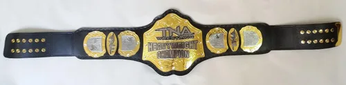 Vista 2 de Qualitycreator TNA - Cinturón de peso pesado para adulto