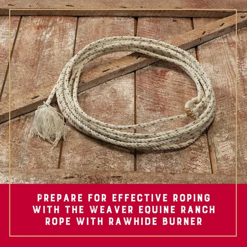 Vista 2 de Weaver Leather Ranch Rope, Natural, 7/16" x 30