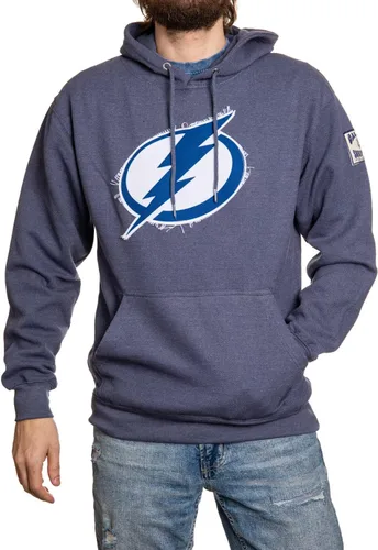 Vista 19 de Calhoun NHL Surf & Skate - Sudadera con capucha unisex con parche deshilachado de gofres – The Coastal Collection Boston Bruins