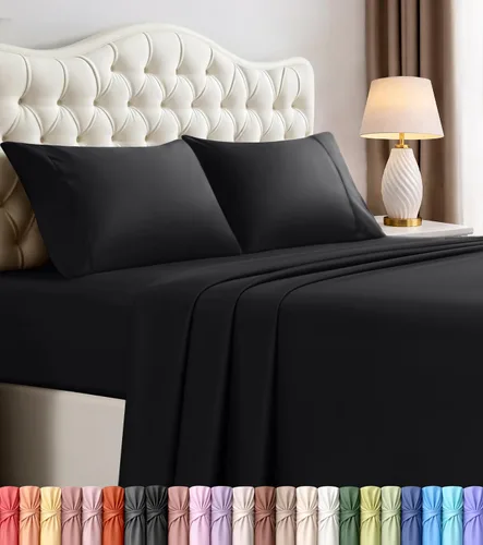 Vista 43 de Utopia Bedding - Juego de sábanas de microfibra cepillada, resistente al encogimiento y a la decoloración, de fácil cuidado, 3 piezas, tamaño Beige