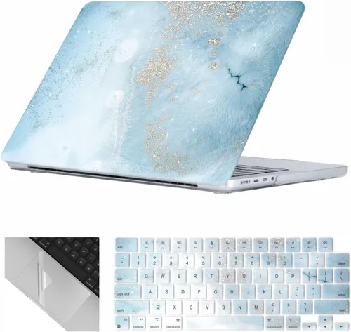 Vista 18 de Se7enline Funda rígida compatible con MacBook Pro de 13 pulgadas para Mac Pro de 13 pulgadas con/sin Touch Bar A1706/A1708/A1989/A2159 2016-2023