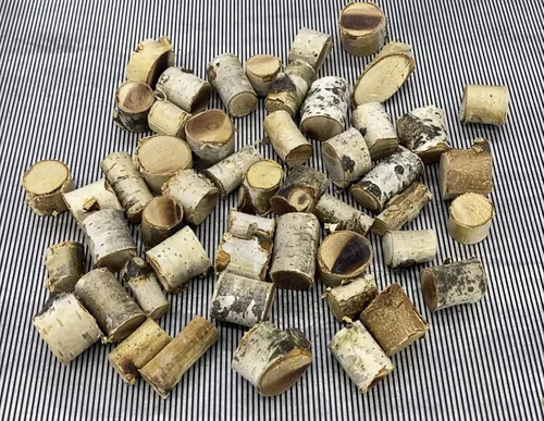 Vista 10 de ECOVENIK 25 piezas - Ramas - 28.7 in, ramitas de abedul natural, paquete de 20-25 tallos, largo para jarrones de suelo, (blanco y gris)