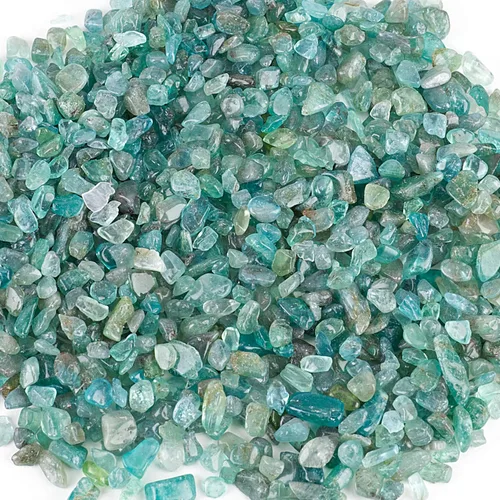 Vista 22 de Cherry Tree Collection - Chips de piedras preciosas de Amazonita pulida, 1/2 lb Natural Stone Pieces for Jewelry Making, Resin Crafts, Plants