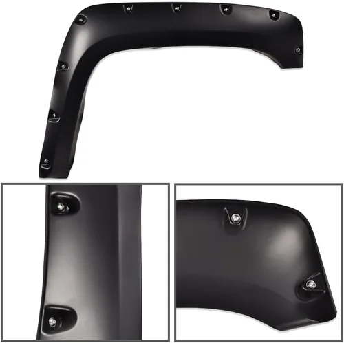 Vista 7 de PIT66 Guardabarros compatibles con Chevy Silverado 1500 2007-2013 5 pies 8 pulgadas