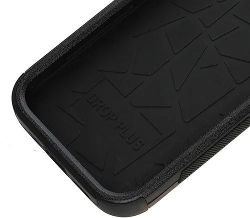 Vista 7 de X-belmox - Funda protectora para iPhone 14 Pro Max de 3 capas, color negro