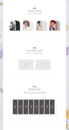 Vista 3 de PENTAGON [ WE:TH ] 10th Mini Album [SEEN] VER. CD+Photo Book+Envelope+Lyric Paper+Photo Card+Scratch Card+Book Mark+Sticker+TRACKING CODE K-POP