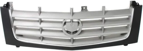 Vista 2 de Para Cadillac Escalade/Escalade EXT Grille Assembly 2002 03 04 05 2006 Inserto de barra transversal Carcasa e inserto pintable con inserto