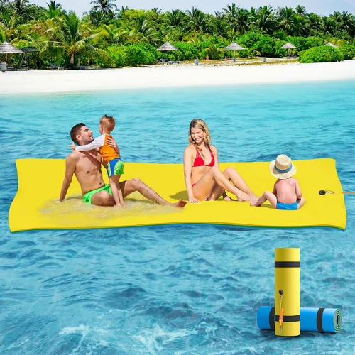 Vista 8 de CTSC Lily Pad - Tapete flotante para lago, tapete flotante para agua