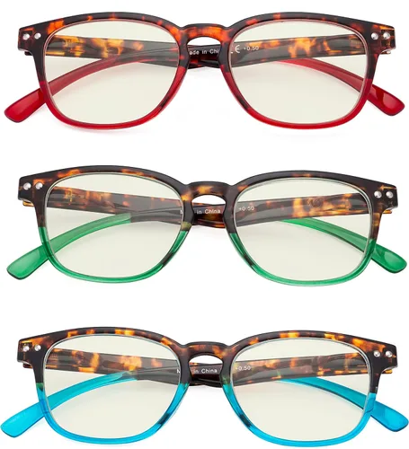 Vista 2 de Eyekepper Gafas de lectura de diseño vintage - Lentes de lectura elegantes para mujer