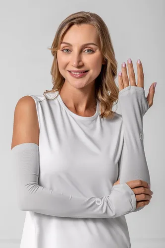 Vista 5 de Mangas de brazo de rendimiento para mujer - Protección solar UPF 50+ - Backspin