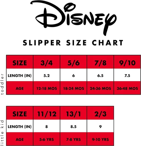 Vista 5 de Disney Boys Mickey Mouse Slippers Cozy Plush Fuzzy Slippers Non-Slip, Non-Skid Slippers for Boys (ToddlerLittle Kid)