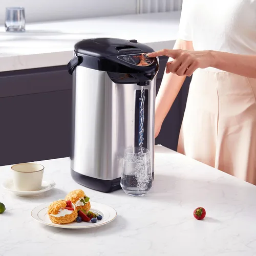 Vista 33 de VEVOR Dispensador de agua caliente, caldera y calentador de agua ajustable de 4 temperaturas, calentador de agua de encimera de acero inoxidable