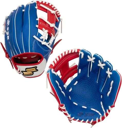 Vista 24 de SSK Z5 Craftsman Guante de béisbol para infield – 11.25” - 11.5” - 11.75” - 12” – Lanzamiento con mano derecha y izquierda