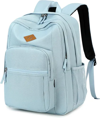 Vista 43 de Abshoo Classical Basic Mochila de viaje para escuela resistente al agua. Mochila escolar de espalda., Negro), BPDU1B1