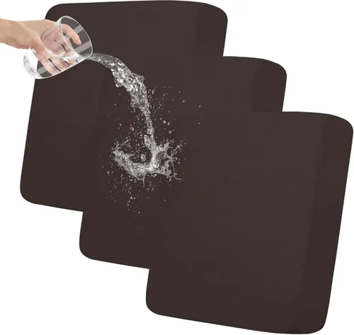 Vista 18 de Easy-Going Funda de cojín 100% impermeable para asiento de sofá, funda de cojín elástica de muebles, para niños, mascotas, cojín de sofá biplaza
