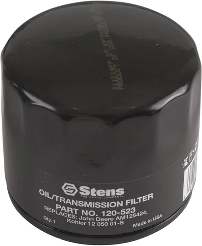 Vista 2 de Stens Filtro de aceite, Kohler 12 050 01-S, ea, 1, negro