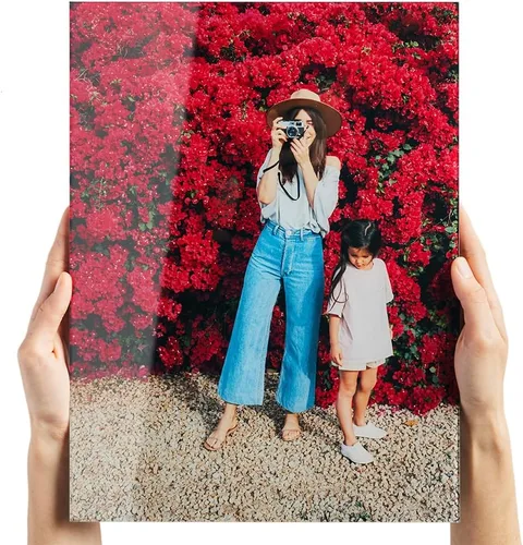 Vista 11 de Fracture - Impresión de foto en vidrio personalizada – 12 x 16 cm Tamaño de retrato extra pequeño Sube tu propia foto Arte de pared de vidrio