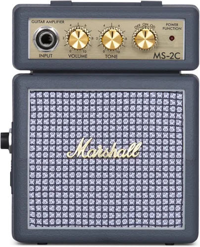 Vista 5 de Marshall MS2 amplificador micro a batería para guitarra Negro