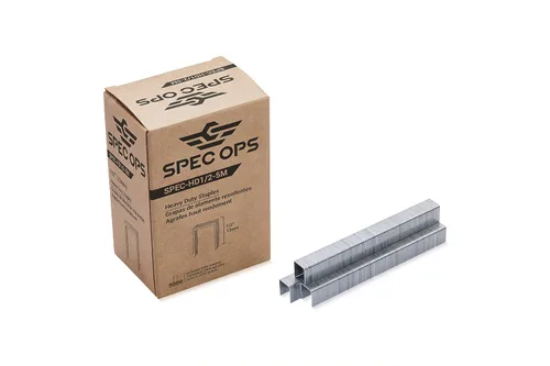 Vista 3 de Spec Ops Tools - Grapas resistentes para pistola de grapas y martillo, paquete de 5,000, grapas de 5/16 pulgadas
