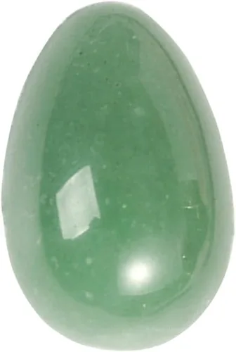 Vista 9 de Erliway Huevos de cristal de amatista natural para el día de Pascua, huevo de piedra de palma de 1.2 x 0.8 pulgadas, piedras preciosas pulidas