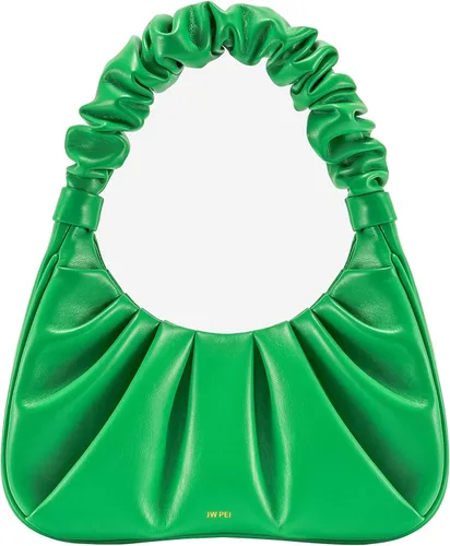 Vista 13 de JW PEI Bolso Hobo fruncido Gabbi para mujer Beige