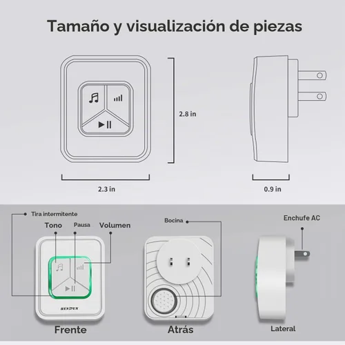 Vista 9 de Hendun Power Failure Alarm ,Gfci Circuit Failed Dector Alerter