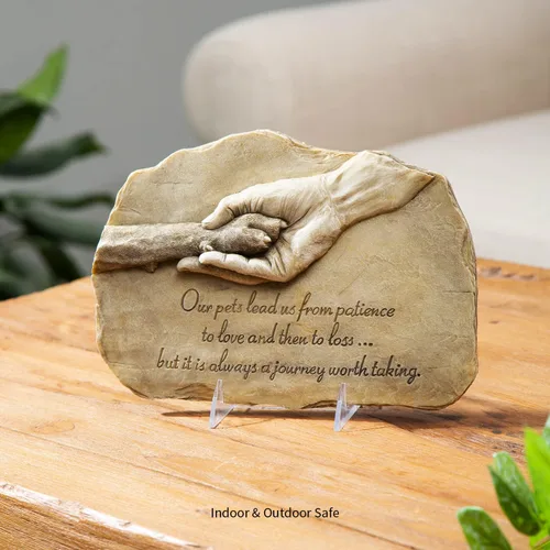 Vista 4 de Empresas piedra Evergreen de devoción para jardín Paw in Hand