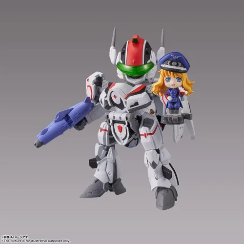 Vista 2 de TAMASHII NATIONS - Macross Frontier - VF-25F Messiah Valkyrie (Uso Alto) con Sheryl, Bandai Spirits Tiny Session Figura de acción